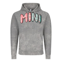 Cloud Rock mini christmas plaid Vintage Hoodie - MaliasSmallBusiness
