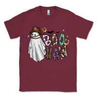 Burgundy Boo Haw Classic Tee - CowhideDigitalArt