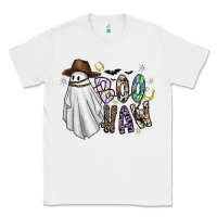White Boo Haw Classic Tee - CowhideDigitalArt