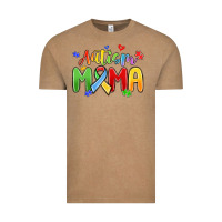 Vintage Coffee autism mama Vintage Tee - MaliasSmallBusiness