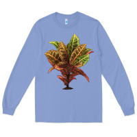 Colony Blue Croton Long Sleeve Tee - LillyAllenDesigns