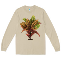 Mushroom Croton Long Sleeve Tee - LillyAllenDesigns