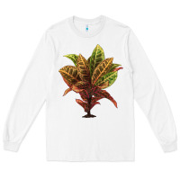 White Croton Long Sleeve Tee - LillyAllenDesigns