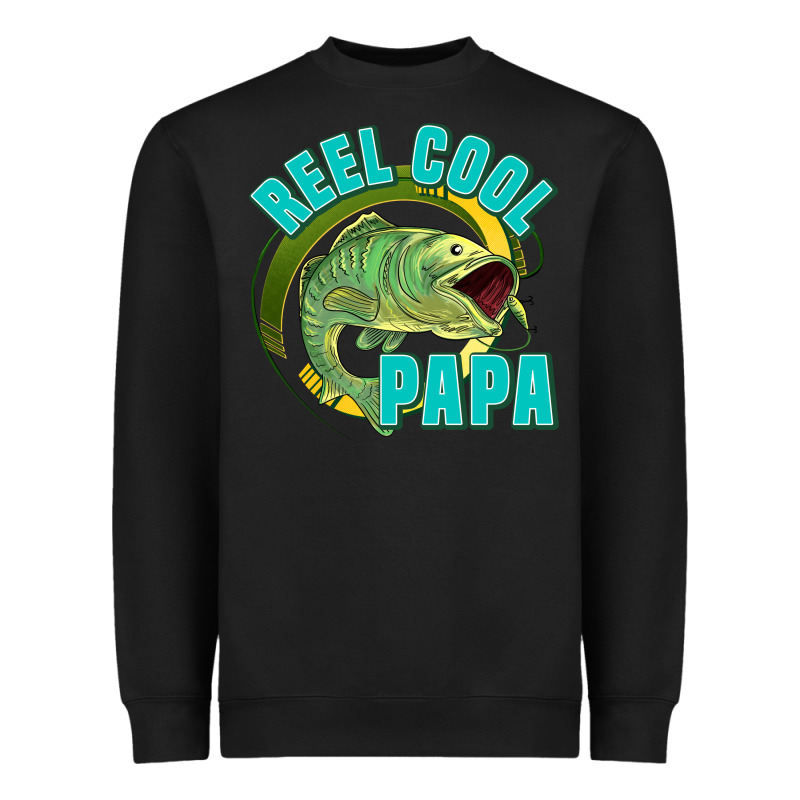 Reel Cool Papa Heavyweight Sweatshirt by Jasminsmagicworld | Teevron
