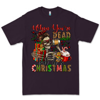 Plum when you're dead inside but it's christmas Premium Tee - Jasminsmagicworld