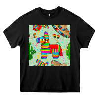 Black pinata seamless pattern Heavy Core Tee - BundleAndBundleShop