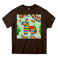 Chocolate Brown pinata seamless pattern Heavy Core Tee - BundleAndBundleShop
