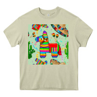 Mossy pinata seamless pattern Heavy Core Tee - BundleAndBundleShop