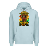 Blue Mist Unapologetically dope afro Premium Hoodie - HowdyJamesFarm