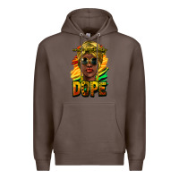 Coffee Unapologetically dope afro Premium Hoodie - HowdyJamesFarm