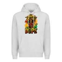 Dove Grey Unapologetically dope afro Premium Hoodie - HowdyJamesFarm