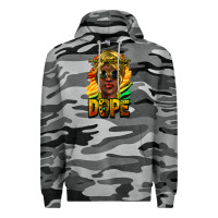 Slate Camo Unapologetically dope afro Premium Hoodie - HowdyJamesFarm