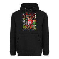 Black this is my christmas movie watching blanket Heavyweight Hoodie - OliviaCreatesArt