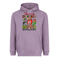 Lavender this is my christmas movie watching blanket Heavyweight Hoodie - OliviaCreatesArt