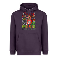 Plum this is my christmas movie watching blanket Heavyweight Hoodie - OliviaCreatesArt