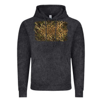 Vintage Arctic Camouflage Leopard Background Vintage Hoodie - Jasminsmagicworld