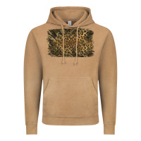 Vintage Camel Camouflage Leopard Background Vintage Hoodie - Jasminsmagicworld