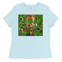 Baby Blue lucky Ladies Tee - Artiststas