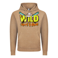 Vintage Coffee wild about softball Vintage Hoodie - NancyCooperArtShop