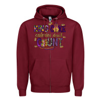 Burgundy King cake calories don't count Zipper Hoodie - HowdyJamesFarm