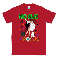 Red hocus pocus with witch Classic Tee - NancyCooperArtShop