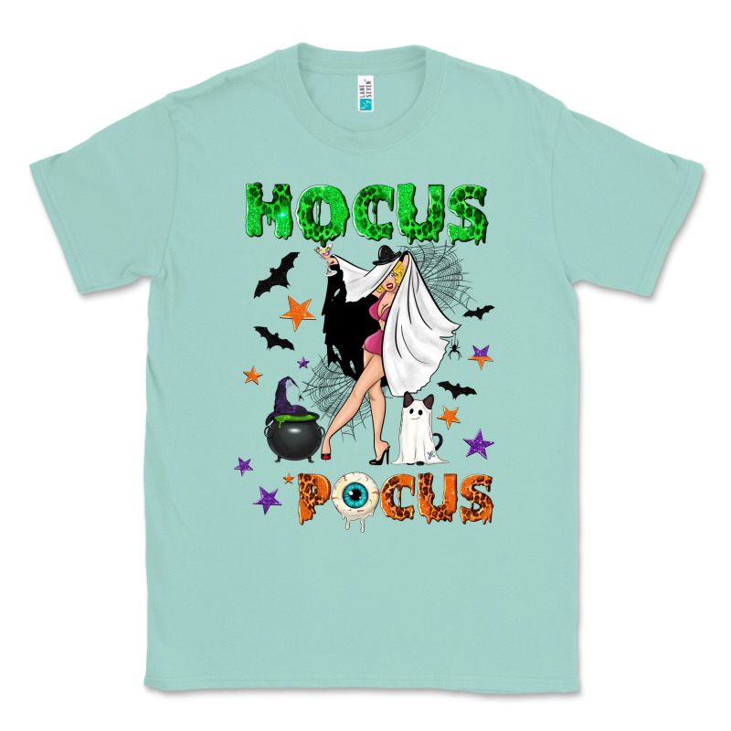 Hocus Pocus With Witch Classic Tee by NancyCooperArtShop | Teevron