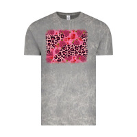 Cloud Rock valentine's day roses leopard background Vintage Tee - JahusDesignShop
