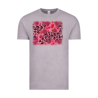 Vintage Zinc valentine's day roses leopard background Vintage Tee - JahusDesignShop