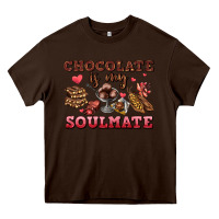 Chocolate Brown chocolate is my soulmate Heavy Core Tee - AdoDesignShop