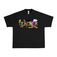 Black halloween teacher Urban Heavy Tee - NancyCooperArtShop