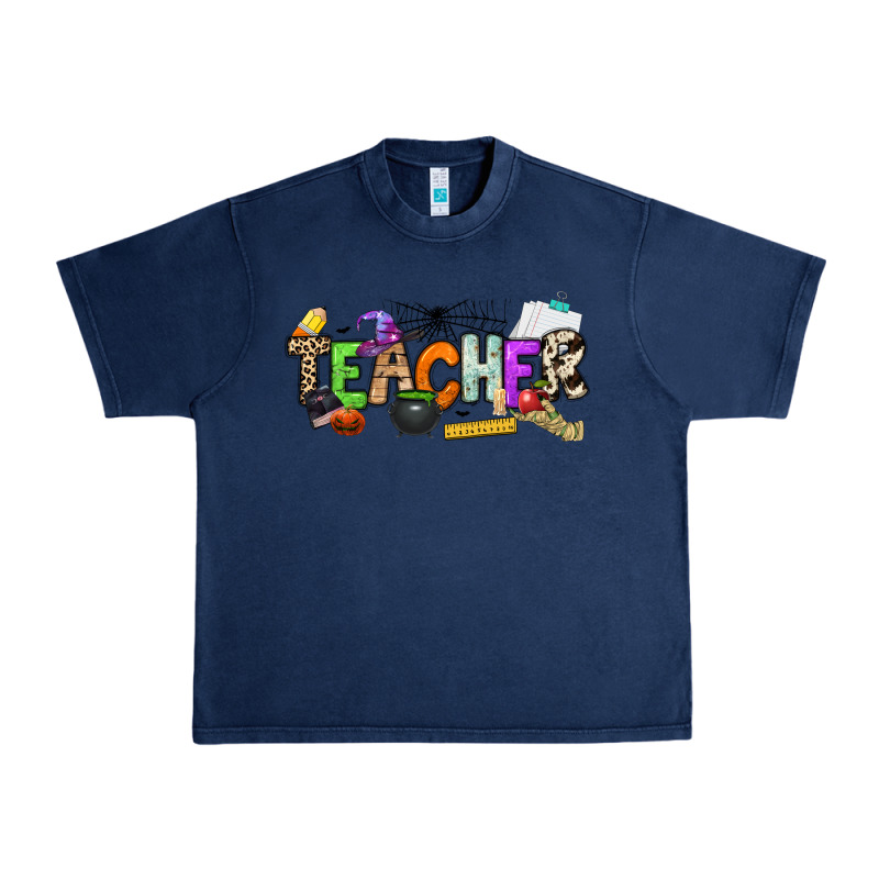 Halloween Teacher Urban Heavy Tee by NancyCooperArtShop | Teevron