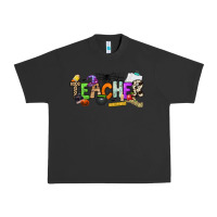 Pigment Black halloween teacher Urban Heavy Tee - NancyCooperArtShop
