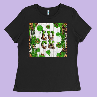 Luck Ladies Tee Designed By Artiststas