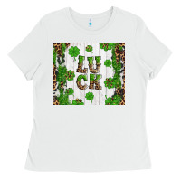 White luck Ladies Tee - Artiststas