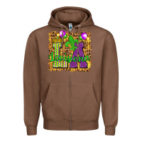 Chestnut Louisiana leopard with balloons Zipper Hoodie - HowdyJamesFarm
