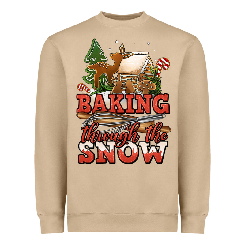 Baking Through The Snow Heavyweight Sweatshirt by Jasminsmagicworld | Teevron