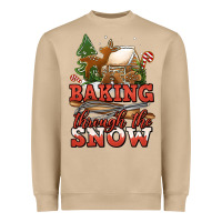 Mushroom baking through the snow Heavyweight Sweatshirt - Jasminsmagicworld