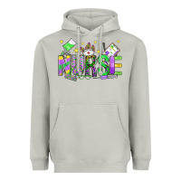 Moon Dust mardi gras nurse Heavyweight Hoodie - OliviaCreatesArt