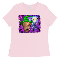 Highland Cow Halloween Ladies Tee | Teevron