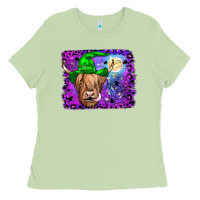 Matcha highland cow halloween Ladies Tee - JahusDesignShop