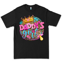 Black daddys girl Premium Tee - NancyCooperArtShop