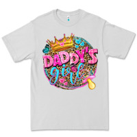 Dove Grey daddys girl Premium Tee - NancyCooperArtShop