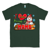 Sports Green i love being a mama Classic Tee - MaliasSmallBusiness