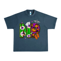 Midnight Navy halloween np nurse practitioner Urban Heavy Tee - NancyCooperArtShop