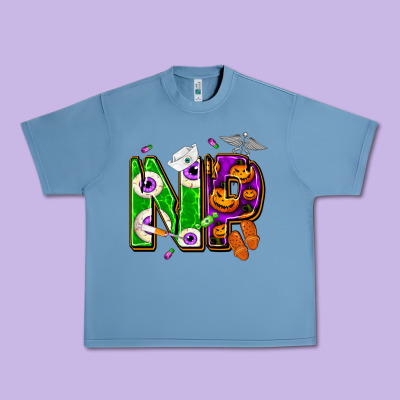 Halloween Np Nurse Practitioner Urban Heavy Tee Designed By Nancycooperartshop