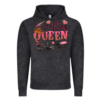 Vintage Black crafting queen Vintage Hoodie - NancyCooperArtShop