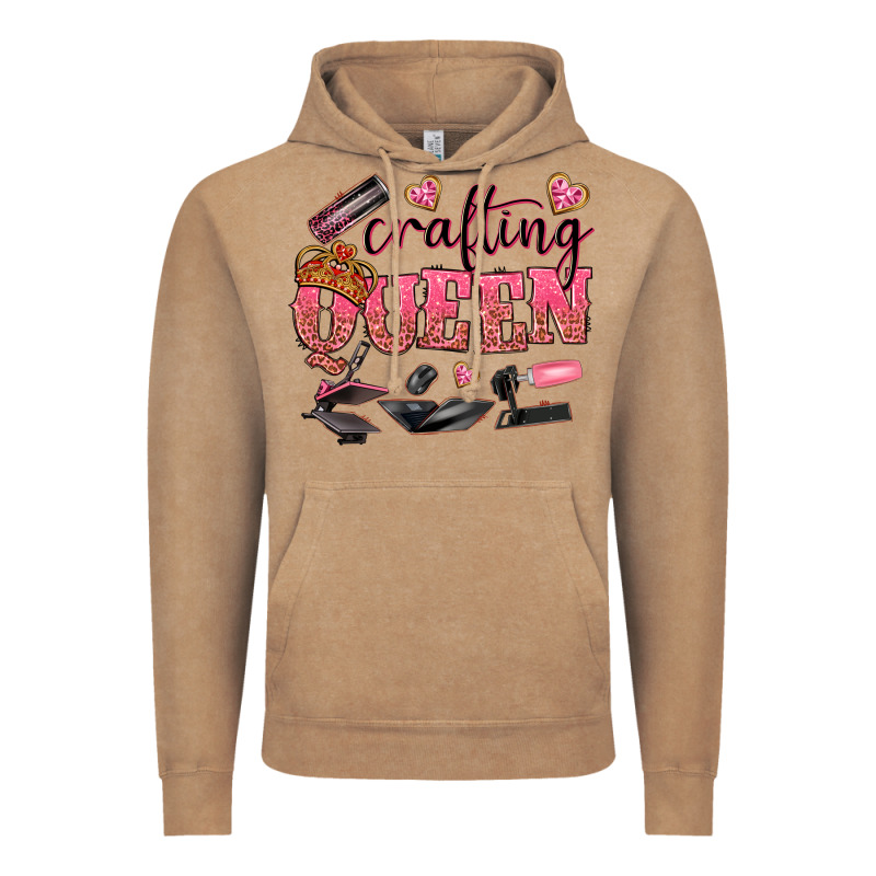 Crafting Queen Vintage Hoodie by NancyCooperArtShop | Teevron