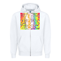 White equality hurts no one Zipper Hoodie - TumblerDesignByShophia