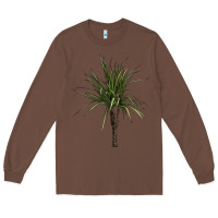 Chestnut Dracaena Marginata Long Sleeve Tee - LillyAllenDesigns