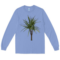 Colony Blue Dracaena Marginata Long Sleeve Tee - LillyAllenDesigns